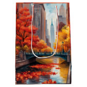 Herfstlandschap cadeautas (Achterkant)