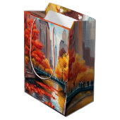 Herfstlandschap cadeautas (Achterkant Gekanteld)