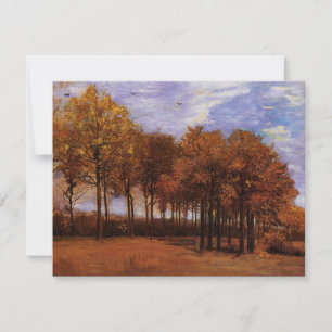 Herfstlandschap door Vincent van Gogh
