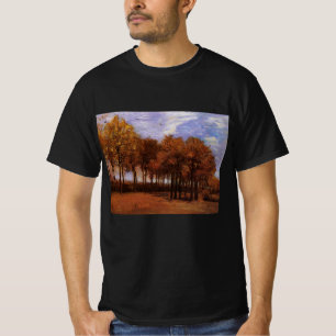 Herfstlandschap door Vincent van Gogh T-shirt