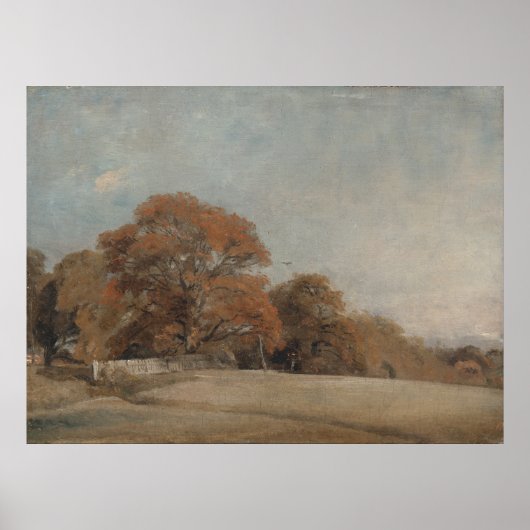 Herfstlandschap, East Bergholt – Constable Poster (Voorkant)