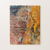 Herfstlandschap | George Luks Legpuzzel (Verticaal)