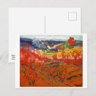 Herfstlandschap Maurice de Vlaminck Briefkaart
