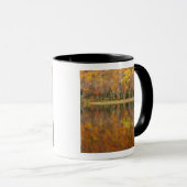 Herfstlandschap met meer, Vermont, VS Mok (Voorkant rechts)