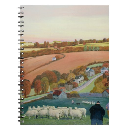 Herfstlandschap Notitieboek (Voorkant)