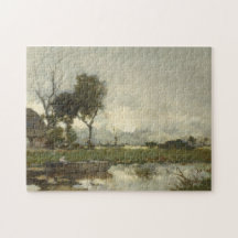 Herfstlandschap (Oude Nederlandse Kunst) (Nederlan