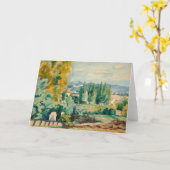 Herfstlandschap, Saint-Tropez | Henri Manguin Kaart (Gele Bloem)