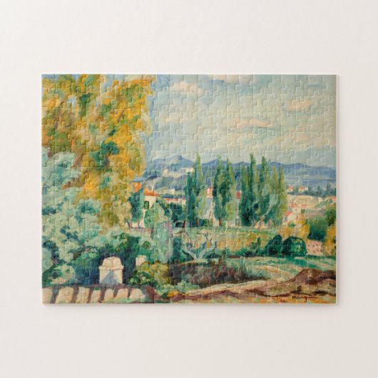 Herfstlandschap, Saint-Tropez | Henri Manguin Legpuzzel (Horizontaal)