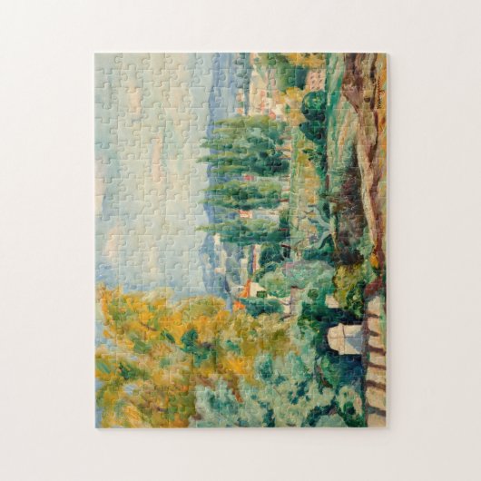 Herfstlandschap, Saint-Tropez | Henri Manguin Legpuzzel (Verticaal)