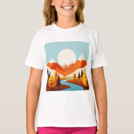 Herfstlandschap T-shirt