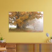 Herfstlandschap, Vermont, VS 4 Canvas Afdruk (Insitu (Woonkamer))
