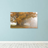 Herfstlandschap, Vermont, VS 4 Canvas Afdruk (Insitu (Houten vloer))