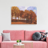 Herfstlandschap - Vincent van Gogh Canvas Afdruk (Insitu (Woonkamer))