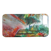 Herfstlandschap Waterverf Kunst Case-Mate iPhone Case (Achterkant (Horizontaal))