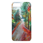 Herfstlandschap Waterverf Kunst Case-Mate iPhone Case (Achterkant)