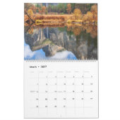 Herfstlandschappen Kalender (Mar 2027)