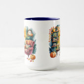 Herfstleesstoel Mok — Knusse Lamp & Boek Hoek (Midden)