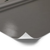 Herfstlelie in volle bloei - Elegant Perfect Poster (Hoek)