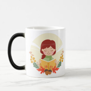 herfstlezer magische mok