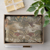 herfstlibel tissuepapier (Geschenk)