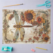 herfstlibel tissuepapier (Craft)