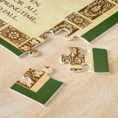 herfstlied Thanksgiving oogstgedicht Legpuzzel (Zijkant)