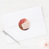 herfstliefde romantische eik boom bruiloft zegel S (Envelop)