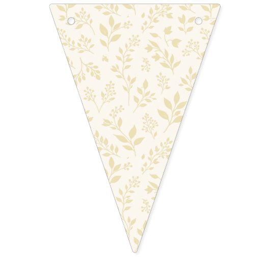 Herfstloof Gouden Tarwe - Neutraal Vlaggetjes (Eerste vlag)
