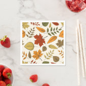 Herfstloof Herfstbladeren Thanksgiving Feest Servetten (Insitu)