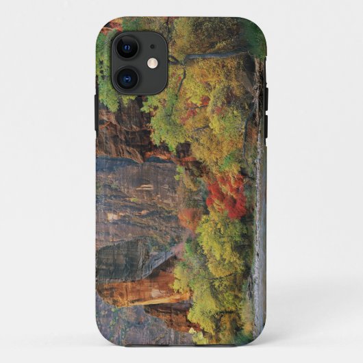 Herfstloof langs de Virgin River nabij de toegang Case-Mate iPhone Case (Achterkant)
