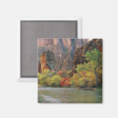 Herfstloof langs de Virgin River nabij de toegang Magneet (Voorkant / Achterkant)