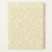 Herfstloof Neutraal - Gouden Tarwe Planner (Achterkant)