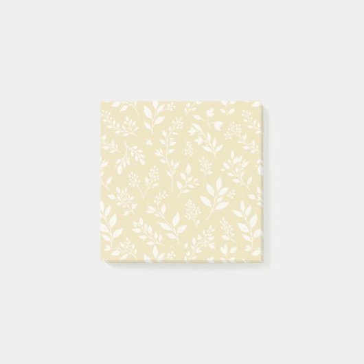 Herfstloof Neutraal - Gouden Tarwe Post-it® Notes (Voorkant)