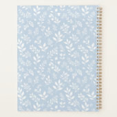 Herfstloof Neutraal - Stofblauw Planner (Achterkant)