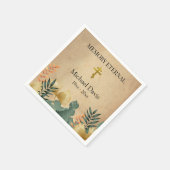 Herfstloof Orthodoxe Christelijke Begrafenis Servet (Hoek)