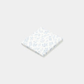 Herfstloof Stofblauw - Neutraal Post-it® Notes (Schuin)