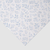 Herfstloof Stofblauw - Neutraal Tissuepapier (Detail)