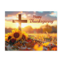 Herfstloof Thanksgiving-kaart