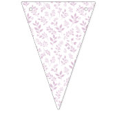 Herfstloof Warm Lila - Neutraal Vlaggetjes (Derde vlag)