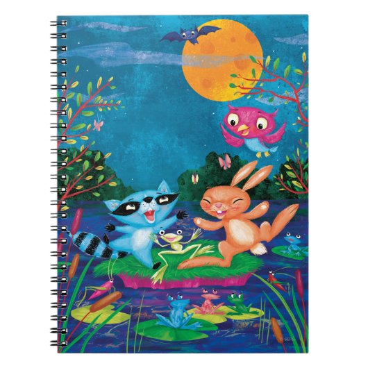 Herfstmaan Notitieboek (Voorkant)