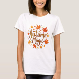 Herfstmagie Glitter Glow T-shirt