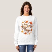 Herfstmagie Glitter Glow Trui (Voorkant volledig)