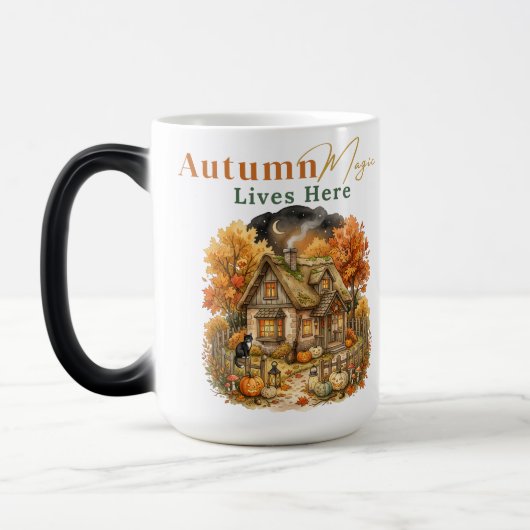 Herfstmagie Leeft Hier Magische Mok (Links)