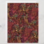 Herfstmarmer 8,5 x 11-inch plakboekpapier (Voorkant / Achterkant)