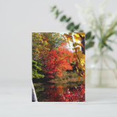 Herfstmeer 4 briefkaart (Staand voorkant)