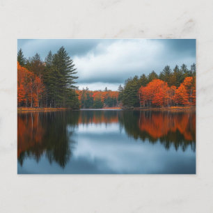 Herfstmeer Briefkaart
