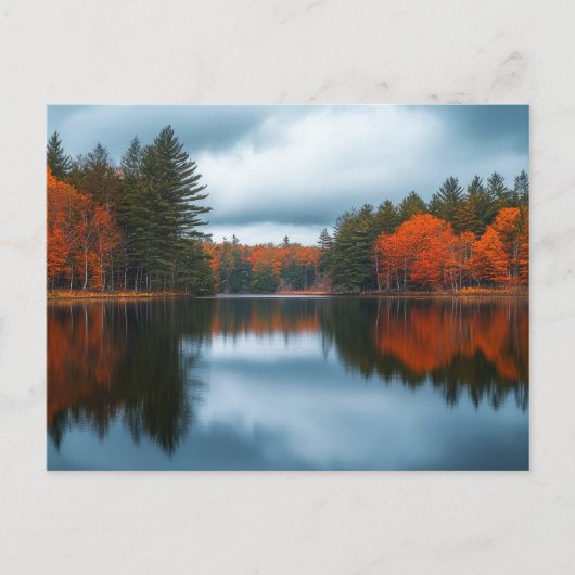 Herfstmeer Briefkaart (Voorkant)