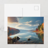 Herfstmeer Briefkaart (Voorkant / Achterkant)