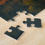 Herfstmeer en bomen puzzel (Zijkant)