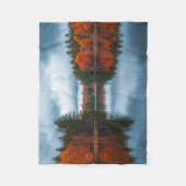 Herfstmeer Fleece Deken (Voorkant)
